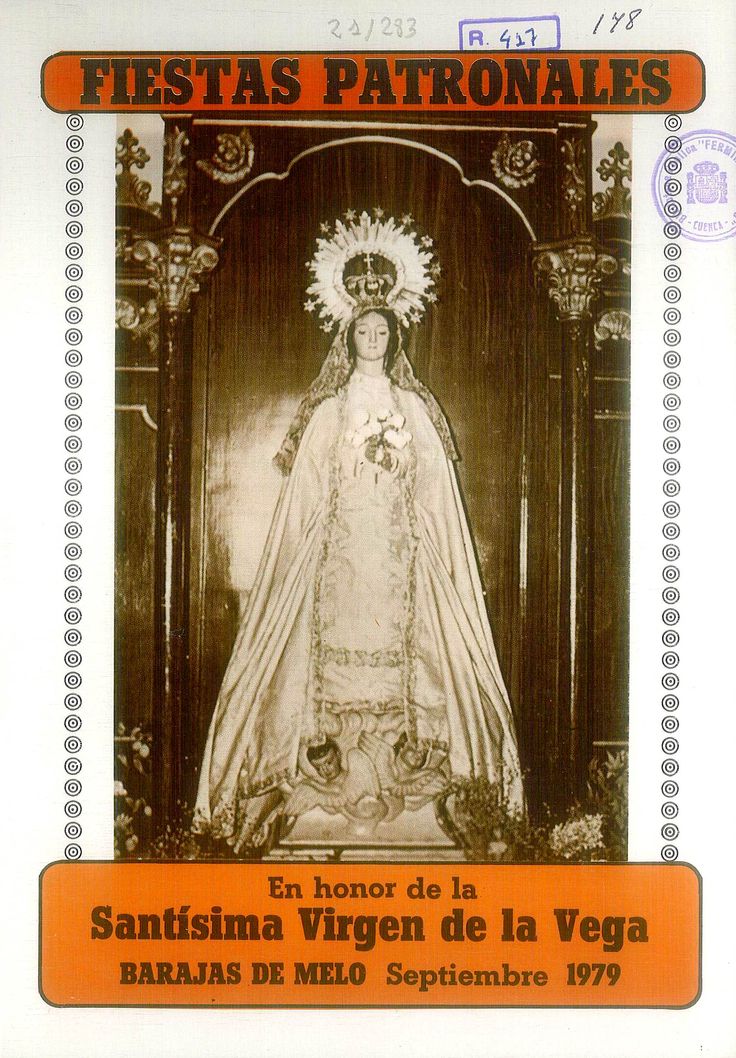 Fiestas patronales en honor a Nuestra Señora de la Vega 1979 Barajas de Melo